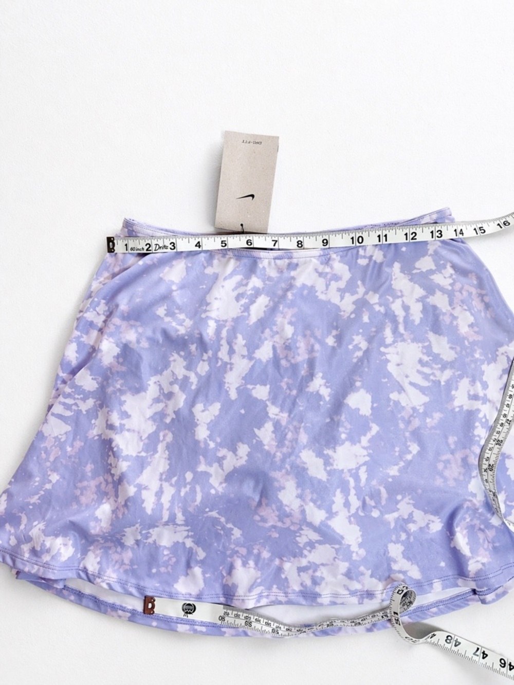 Nike Lavender & Cream Tie-Dye Skater Skirt - Picture 3 of 9
